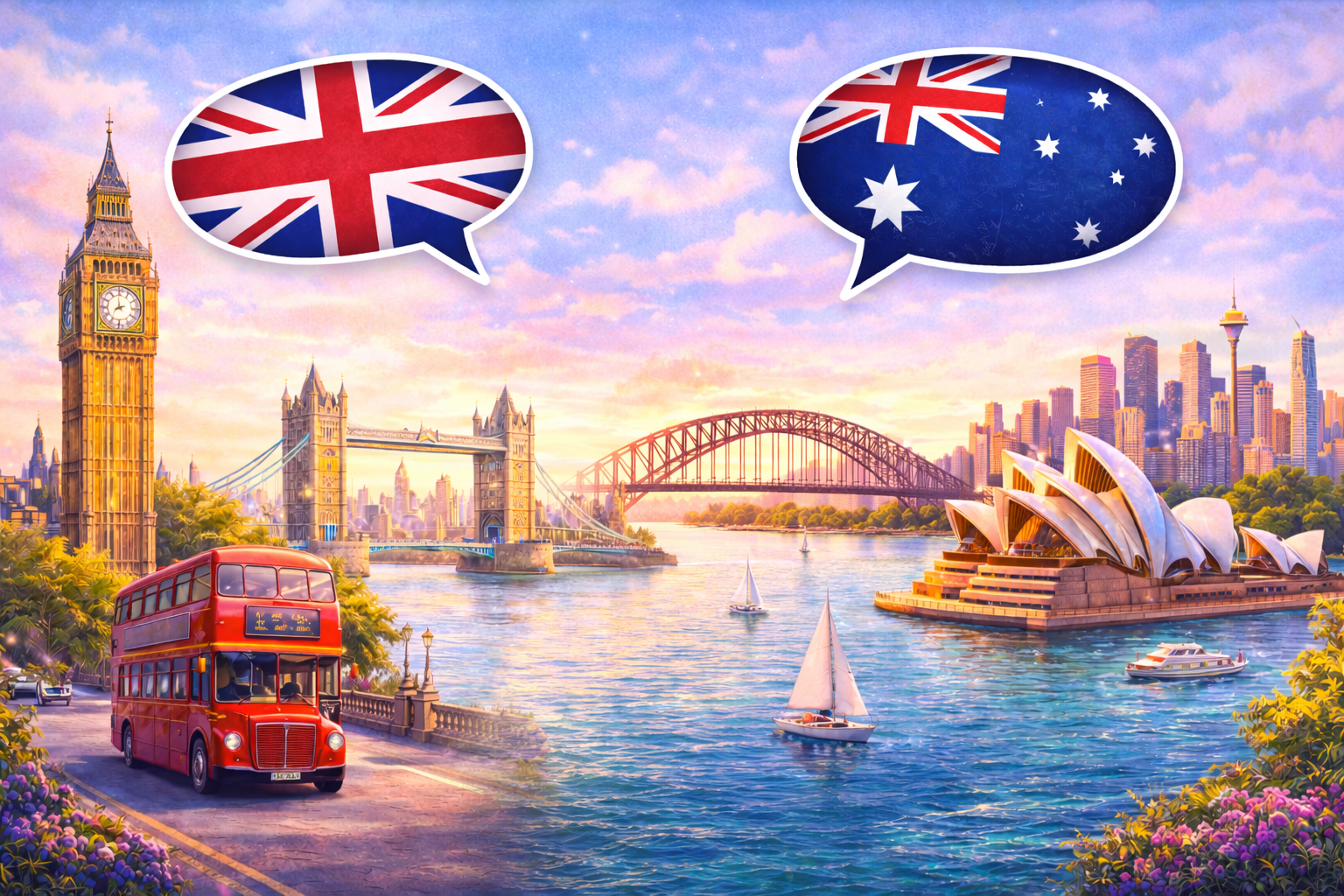 London and Sydney — Advanced ESL