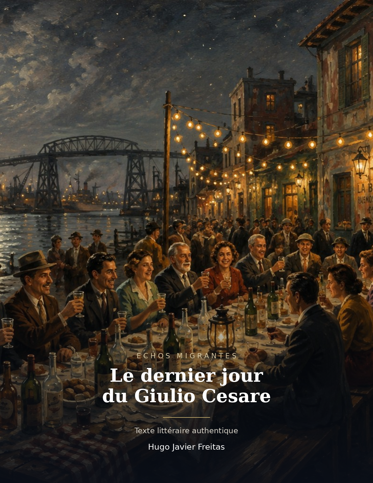 Le dernier jour du Giulio Cesare