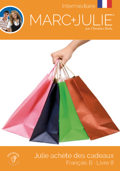 Julie achète des cadeaux