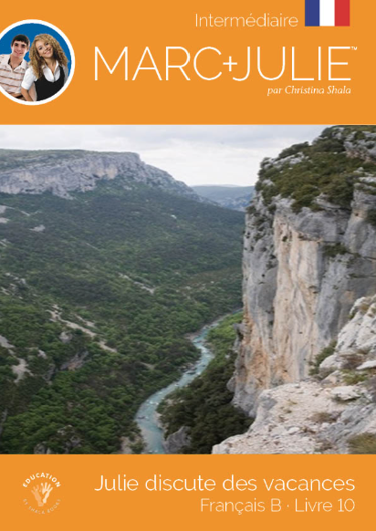 Julie discute des vacances